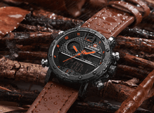 Load image into Gallery viewer, Men's Sports Waterproof Digital Analog Multifunction Watch Excellent Design Perfect Gift