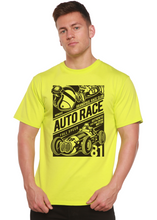 Load image into Gallery viewer, Auto Race Men's Bamboo Viscose/Organic Cotton Short Sleeve Graphic T-Shirt