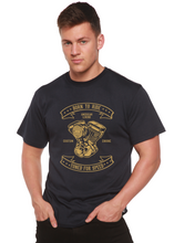 Load image into Gallery viewer, Born To Ride Men's Bamboo Viscose/Organic Cotton Short Sleeve Graphic T-Shirt