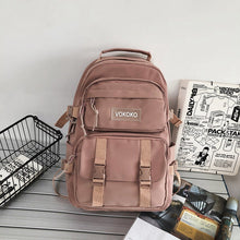 Load image into Gallery viewer, Campus Large Capacity Fashion Men's Backpack Ins New Trendy Small Canvas Mini Backpack For Women And Girls Anti-theft Shoulder Bag And School Bag For Teenager Girls