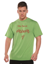 Load image into Gallery viewer, The Best Mum Unisex Bamboo Viscose/Organic Cotton Short Sleeve Graphic T-Shirt