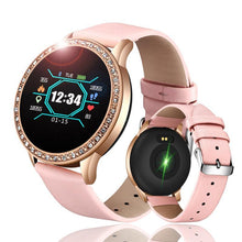 Load image into Gallery viewer, Luxury Ladies Smart Watch For Women With Blood Pressure Heart Rate Monitor Fitness tracker And Sport Smart Band Alarm Clock Reminder Smartwatch