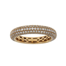 Load image into Gallery viewer, 1.00ct Diamond Wedding Band Ring 14KT Rose Gold