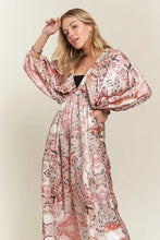 Load image into Gallery viewer, Printed V-Neck Batwing Sleeve Summer Dress For Women β Vibrant Print, Chic & Relaxed, Flattering, Effortlessly Stylish