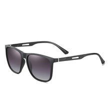 Load image into Gallery viewer, Square High Quality Titanium Sunglasses for Men Polarized Sunglasses With Mirror Gradient Glasses Titanium TR90 Frame Oculos De Sol gafas and UV400 Protection