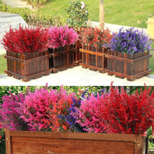 Load image into Gallery viewer, 8 Bundles Artificial Lavender Plastic Flower Decorations