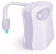 Load image into Gallery viewer, 8-Color LED Sensor Motion-Activated Bathroom Toilet Light