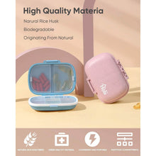 Load image into Gallery viewer, 8 Compartments Travel Pill Organizer