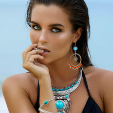 Load image into Gallery viewer, 8-Pairs: Bohemian Hollow Retro Dangle Earrings