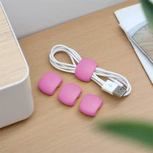 Load image into Gallery viewer, 8-Piece: Portable Reusable Cable Clips Organizer