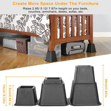 Load image into Gallery viewer, 8-Pieces: Furniture Risers