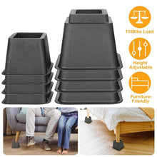 Load image into Gallery viewer, 8-Pieces: Furniture Risers