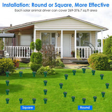 Load image into Gallery viewer, 8-Pieces: Solar Powered Repellent Waterproof Solar Vibration Stake