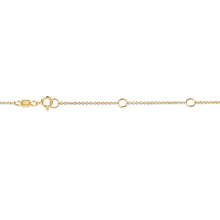 Load image into Gallery viewer, 10K Yellow Gold 1/3 Carat Round Brilliant-Cut Diamond Modern Bezel-Set Solitaire 16"-18" Pendant Necklace (H-I Color, SI2-I1 Clarity)