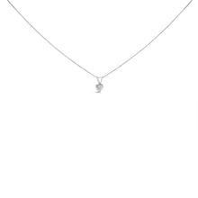 Load image into Gallery viewer, 14K White Gold 3/8 Cttw Heart-Shaped Diamond Classic Solitaire 18" Pendant Necklace (H-I Color, VS2-SI1 Clarity)