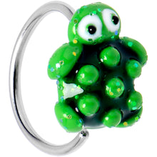 Load image into Gallery viewer, 20G 5/16 Texture Turtle Nose Hoop