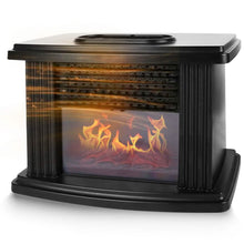 Load image into Gallery viewer, 800W Artificial Flame Stove Electric Fireplace Heater