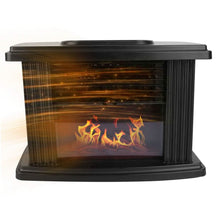 Load image into Gallery viewer, 800W Artificial Flame Stove Electric Fireplace Heater