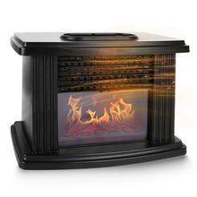 Load image into Gallery viewer, 800W Artificial Flame Stove Electric Fireplace Heater
