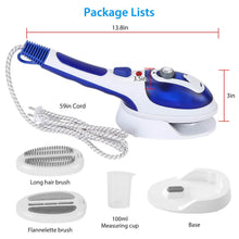Load image into Gallery viewer, 800W Portable Iron Garment Steamer