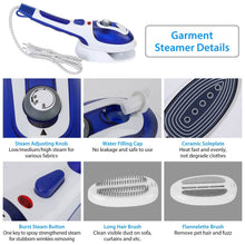 Load image into Gallery viewer, 800W Portable Iron Garment Steamer