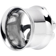 Load image into Gallery viewer, Green Gem Heart Shamrock St Patricks Tunnel Plug Set Sizes 10mm to 16mm