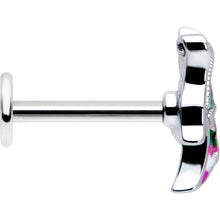 Load image into Gallery viewer, 16G 5/16 Profile Butterfly Labret Monroe Tragus
