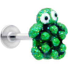 Load image into Gallery viewer, 16G 5/16 Texture Turtle Labret Monroe Tragus