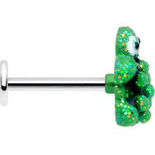 Load image into Gallery viewer, 16G 5/16 Texture Turtle Labret Monroe Tragus