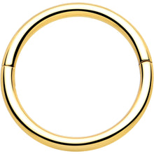 Load image into Gallery viewer, 20G Implant Grade Titanium Half Closure Hinged Segment Ring