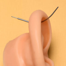 Load image into Gallery viewer, Stainless Steel Curved Insertion Tool, Threadless Insertion Pin Taper