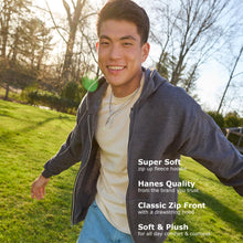 Load image into Gallery viewer, Men's Full-Zip Eco-Smart Hoodie