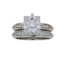 Load image into Gallery viewer, Cubic Zirconium CZ SS Bridal Sterling Silver