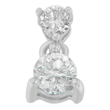 Load image into Gallery viewer, 14K White Gold 1/2 cttw Round Cut Diamond Pendant Necklace (I-J, I1-I2)