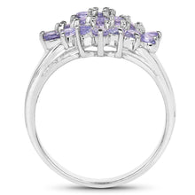 Load image into Gallery viewer, 1.61 Carat Genuine Tanzanite .925 Sterling Silver Ring