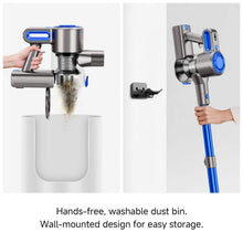 Load image into Gallery viewer, Cordless Vacuum Cleaner with LED Light & Removable Battery