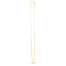 Load image into Gallery viewer, 14k Yellow Gold Bead Necklace