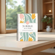 Load image into Gallery viewer, 1-Year Bible Study Plan & Prayer Journal – Undated Spiral Bound