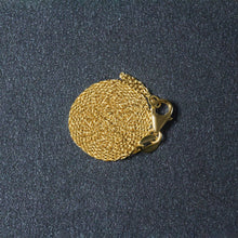 Load image into Gallery viewer, 10k Yellow Gold Oval Cable Link Chain (0.97 mm)