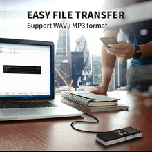 Load image into Gallery viewer, 8GB Digital Voice Recorder & MP3 Player – Portable Audio for Meetings & Lectures