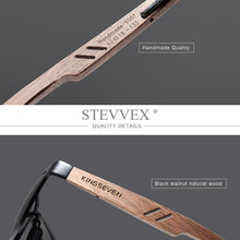 Load image into Gallery viewer, Luxury Bamboo Wood Design Polarized Elegant High Quality Men Sunglasses Mirror Lens Handmade Fashion UV400 Eyewear Accessories