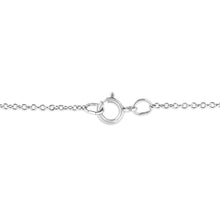 Load image into Gallery viewer, .925 Sterling Silver Prong-Set Diamond Accent Starfish 18" Pendant Necklace (I-J Color, I1-I2 Clarity)