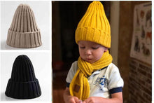 Load image into Gallery viewer, Modern Elegant Candy Color Baby Hat Cute Autumn Winter Pointy Hats For Kids Boys & Girls Warm Beanie Cap For Women