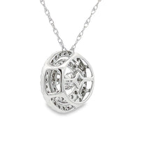 Load image into Gallery viewer, Genuine .50ct Diamond Fashion Pendants 10KT White Gold