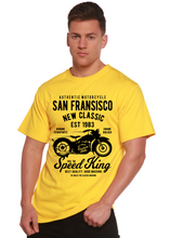 Load image into Gallery viewer, San Fransisco Spun Bamboo® Men's Bamboo Viscose/Organic Cotton Short Sleeve Graphic T-Shirt