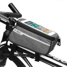 Load image into Gallery viewer, Bike Bag Bicycle Bag Phone Case For Bicycle Cycling Mobile Bike Accessories Head Tube Cell Mobile Phone Bag Case Waterproof Bike Handlebar Bag Bicycle Phone Mount Bicycle Phone Mount Holder Pouch Bag Cycling Frame