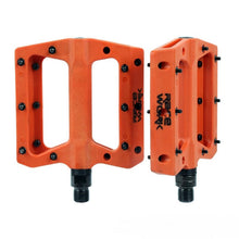 Load image into Gallery viewer, Ultralight Flat Pedals Nylon Bicycle Pedal Mountain Bike Platform Pedals 3 Sealed Bearings Cycling Pedals For Bicycle Mountain Bike Pedals Pedals Bicycle Flat Pedals Bearing Lightweight Platform For Road Mountain Bike