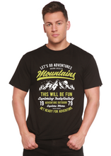 Load image into Gallery viewer, Let's Go Adventure Men's Bamboo Viscose/Organic Cotton Short Sleeve Graphic T-Shirt