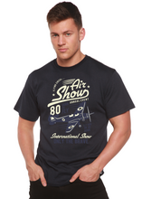 Load image into Gallery viewer, Air Show Men's Bamboo Viscose/Organic Cotton Short Sleeve Graphic T-Shirt