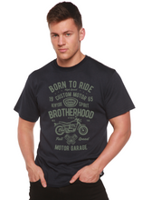 Load image into Gallery viewer, Motorcycle Brotherhood Men's Bamboo Viscose/Organic Cotton Short Sleeve Graphic T-Shirt